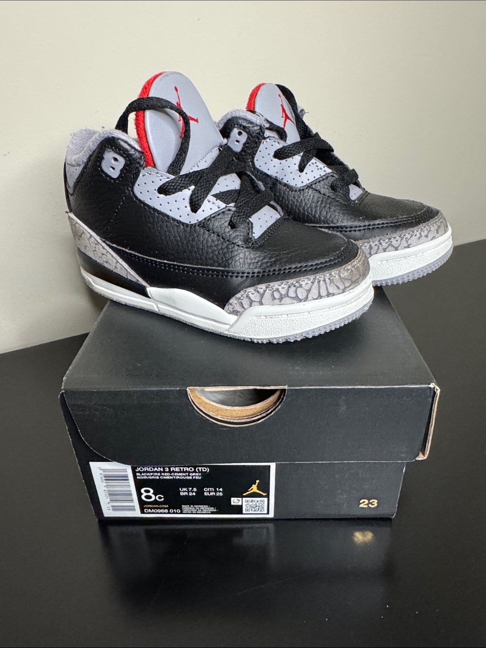 Jordan 3 Retro Toddler Sneakers